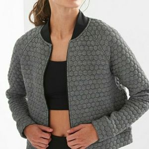 EUC GapFit Jacquard Bomber Jacket
